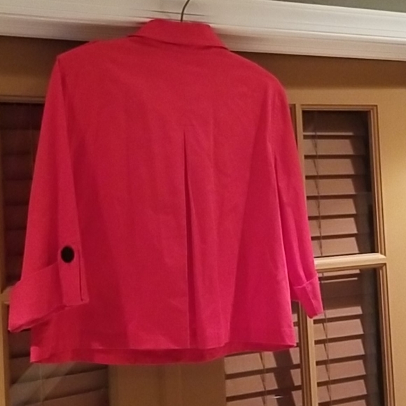 Red Ruby Rd. Jacket sz 10 EUC - Picture 9 of 9